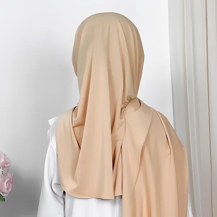 Kif Pashmina Anak Inner Oval | Pasmina Oval Ninja Jilbab Inner 3 In 1 Anak Jersey Premium 4-12 Tahun