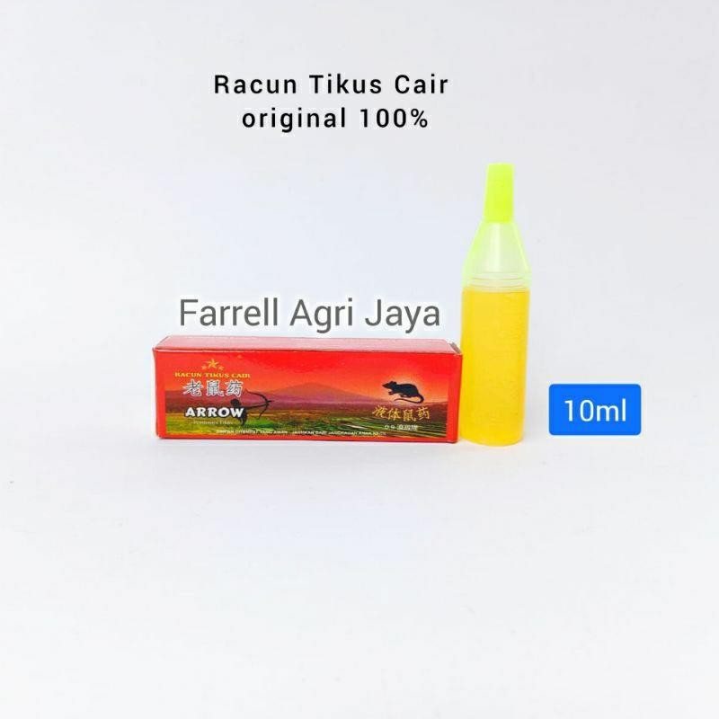 Racun Tikus Cair Arrow 10Ml Racun Tikus Tetes