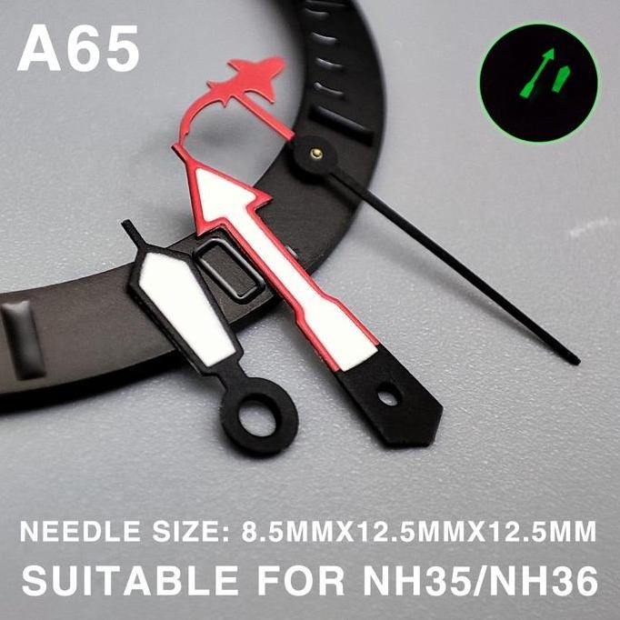 Baru Seiko Mod Hands A65 - A80 For NH35/36/4R35