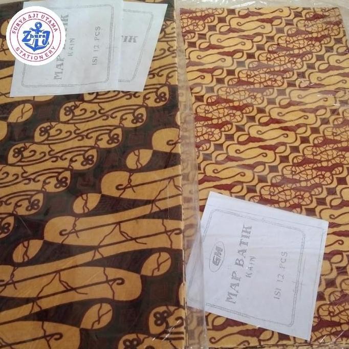 

New Map Batik Kain tebal GM..Folio ( 1 pcs)..warna random