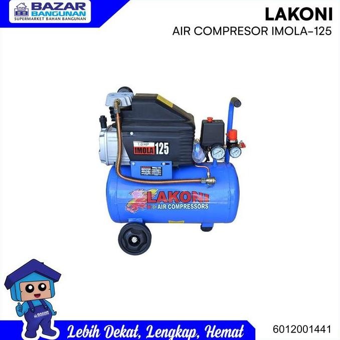 siap kirim lakoni imola 125 kompresor 1hp - kompresor angin udara listrik silent