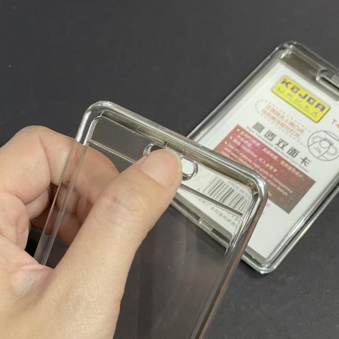 

New Tempat kartu Acrylic Casing ID Card Akrilik Transparan