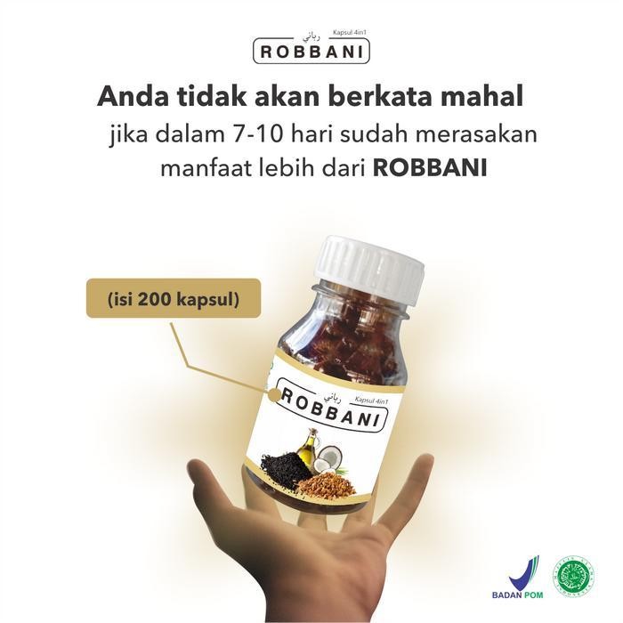 RHS Robbani - isi 200 kapsul Bpom Original