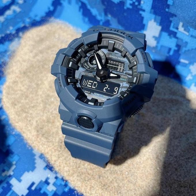 Baru Casio G-Shock GA-700CA-2ADR / GShock GA700CA-2A Original & Garansi