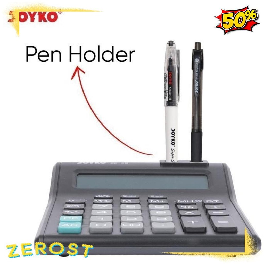 

Kalkulator Dagang 2 Layar Cc 49 Dual Display Calculator 12 Digit Joyko (Gratis Baterai) Terlaris! Produk Ini Banyak Dicari