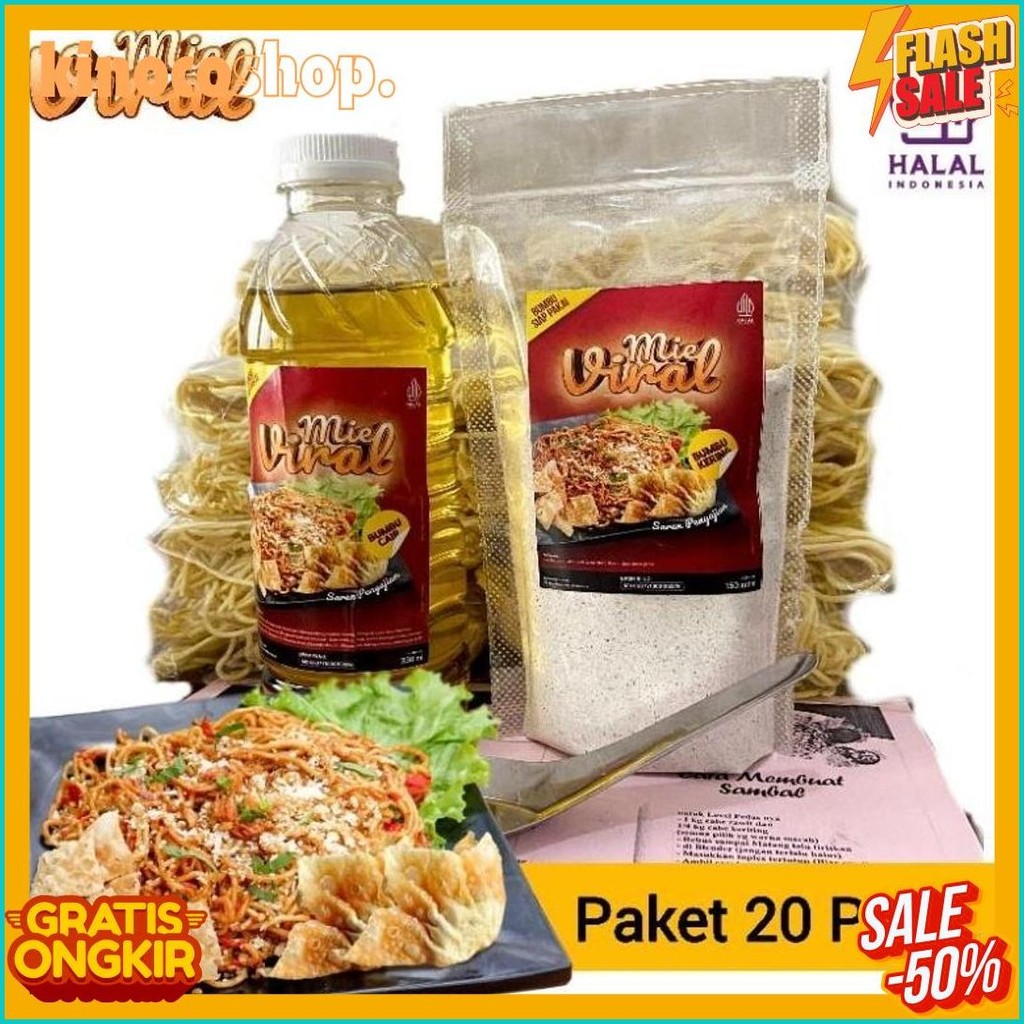 

Paket Tester 20 Porsi Peluang Bisnis Makanan Kekinian Mie Newmind Level Pedas Ide Jualan Dirumah Diskon