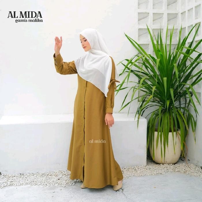 Abaya Gamis Toyobo Kerja Pemda. Pdh Asn Mlika Baju Muslim Wanita Seragam Kerja