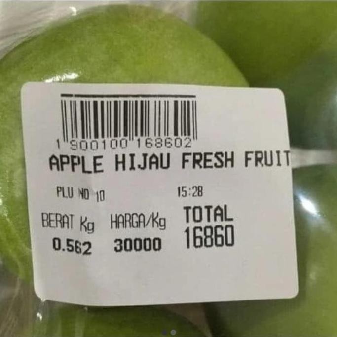 Timbangan Buah Sayur Print Label Harga Digi Sm100 P - Digi Sm 100 P