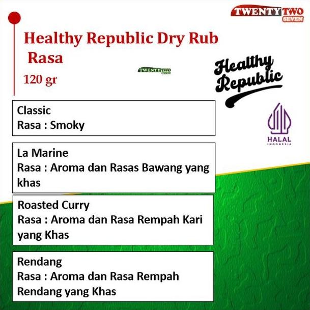 

Healthy Republic Dry Rub Bumbu Marinasi 110 gr