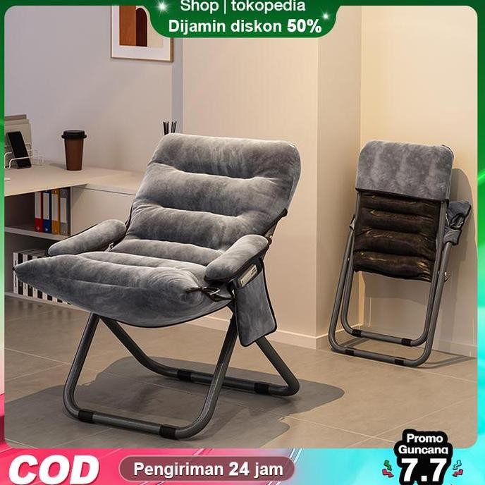 COD [AK]Sofa Kursi Malas Kursi Santai Dengan Sandaran Kaki Kursi Belajar Kursi Multifungsi kursihita