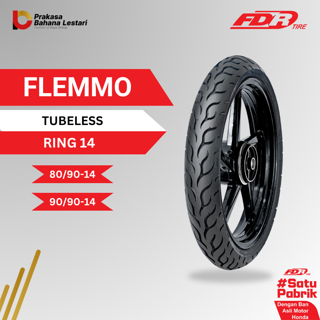 FDR TL FLEMMO Ring 14 Ban Motor Tubeless