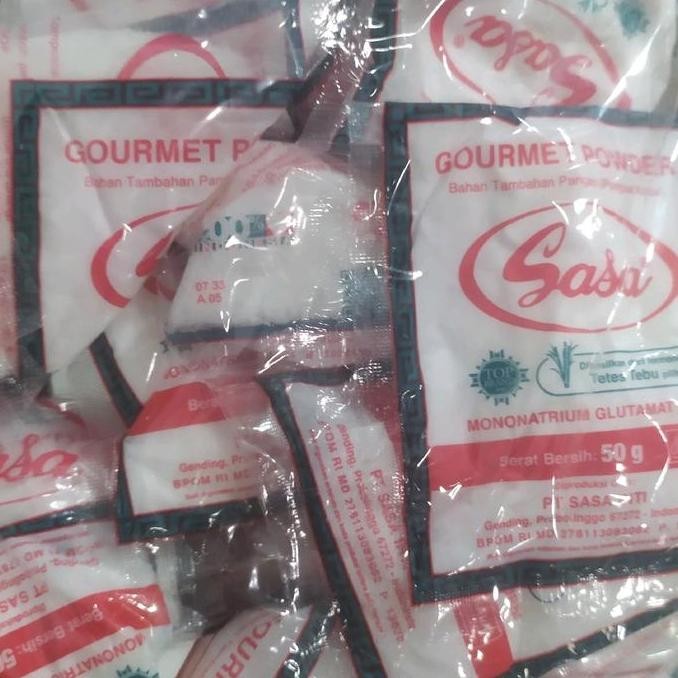 

Sasa Penambah Rasa Kemasan 50 Gr 1 Ball Isi 20 Pcs