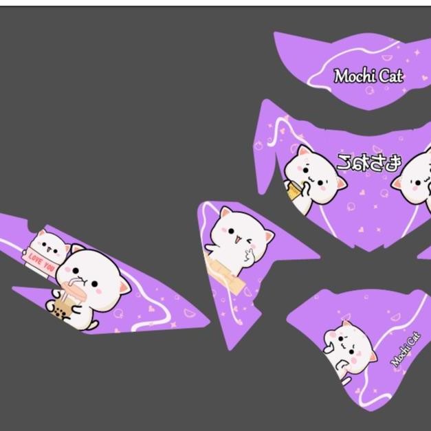 Stiker Full Body Motor Mio Soul GT 125 Decal Variasi Mio Soul GT