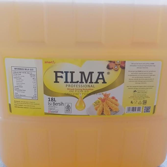 Minyak Goreng Filma Jerigen 18 Liter