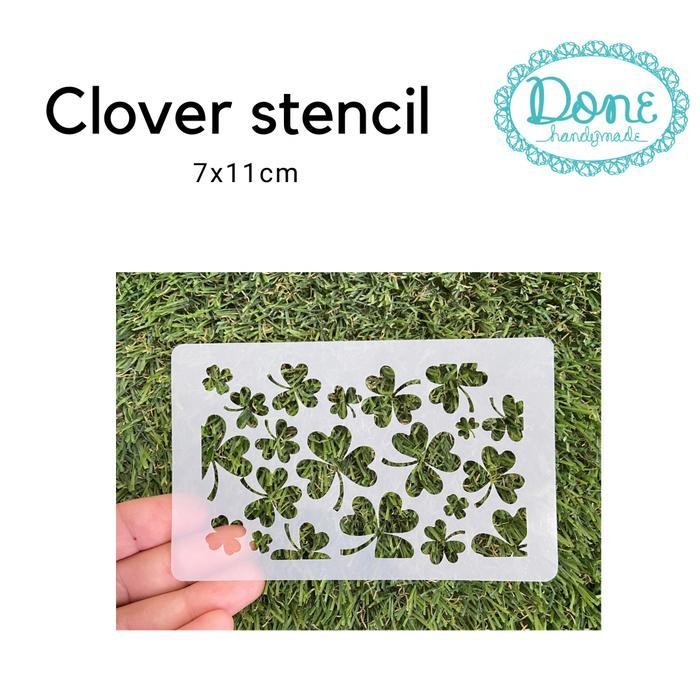 

Stencil Pattern Stencils Clover Pola Daun Semanggi Decoupage Scrapbook