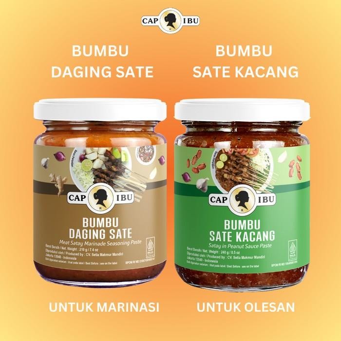 

Cap Ibu Bundling Bakaran Bumbu Sate Kacang Daging Sate Ayam Panggang -Gratisongkir