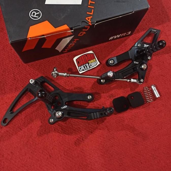 Footstep Step Underbone Racing WR3 Yamaha R15 V3 MT15 MT-15 XSR 155