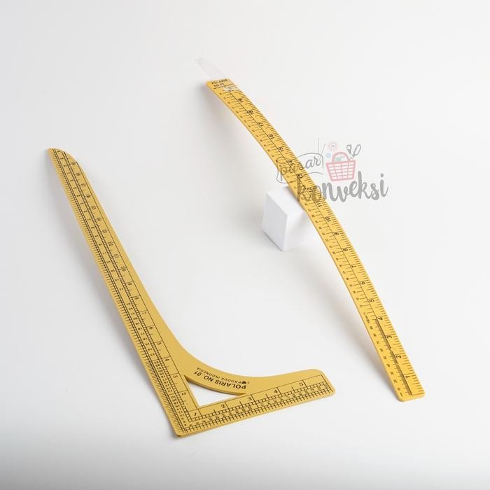 

Penggaris Pola Set Ps-01 (2 Pcs)