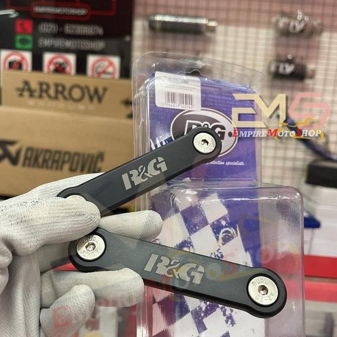 R&G Tutup Footstep Belakang RNG ZX25R ZX25 R ZX4 RR ZX 25 Footrest Blanking