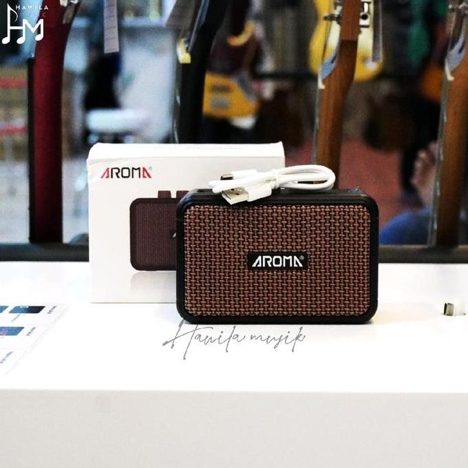 Amplifier Ampli Mini Aroma Ag-04 Ampli Aroma Ag04 Rechargeable Speaker With Bluetooth