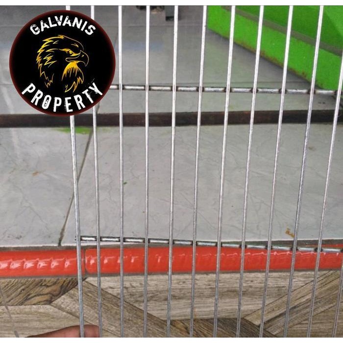 PZM sekat kandang kelinci kucing bahan galvanis/ ram pagar hewan P70L50cm