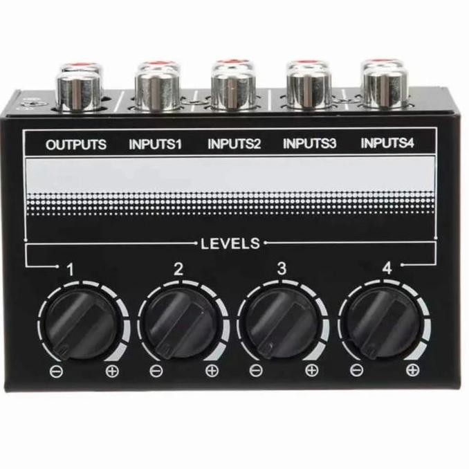 JB mini kontrol stereo amplifier mixer 4 ch channel microphone rca vocal None