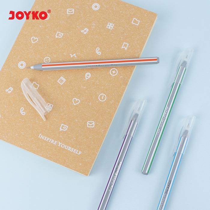 

WSS JOYKO Ball Pen Pulpen Pena BP-275 Tris 1 BOX 12 PCS 0.7 mm