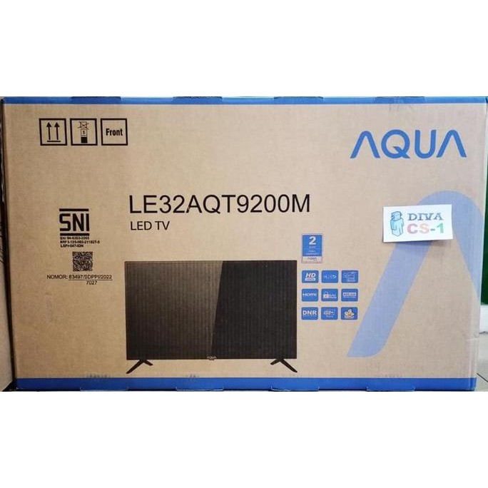 LED TV AQUA 32inch Siap Digital Support USB Movie Player & Miracast