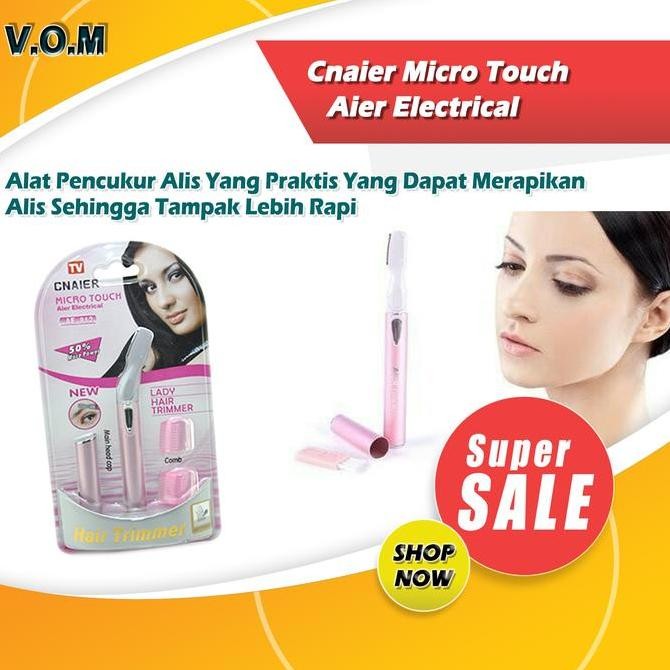 Cnaier Micro Touch Aier Electrical Pencukur Alis Elektrik