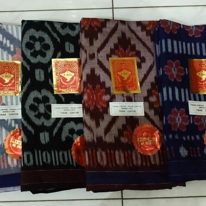Jual Sarung Goyor Atbm Asli Tenun Tegal Merk Pulau Bali