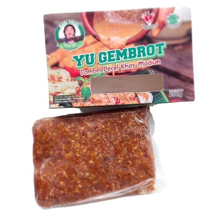 

Sambel Pecel Madiun Yu Gembrot 200 gram