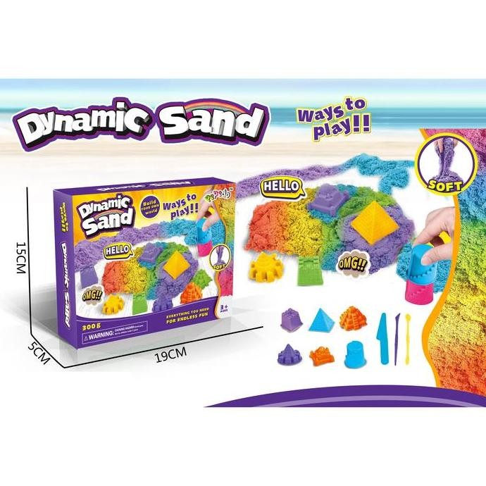 Dynamic Sand Mainan Pasir Magic Sand Toys Mainan Pasir Anak Mainan Pasir Ajaib