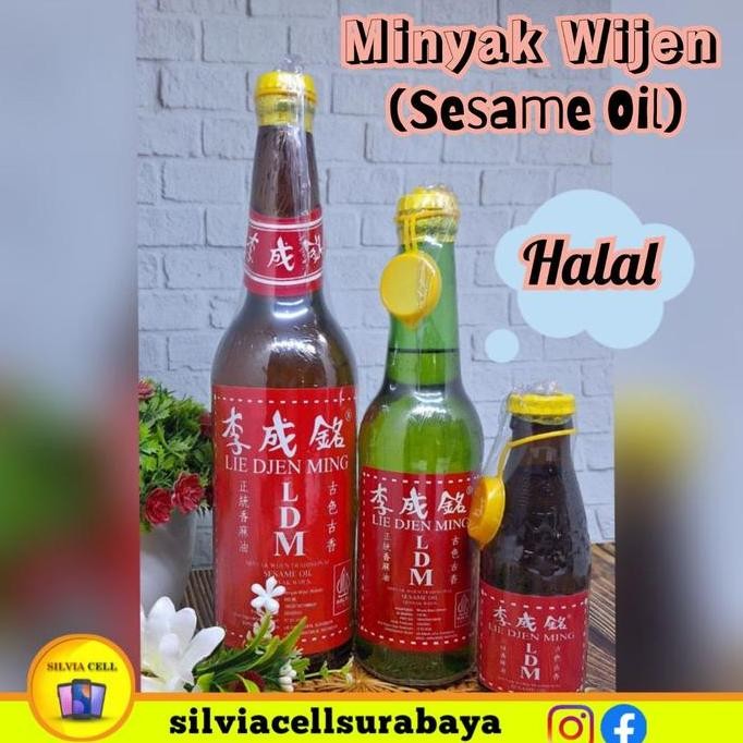 

Minyak Wijen (Sesame Oil) LIE DJEN MING - 600ml