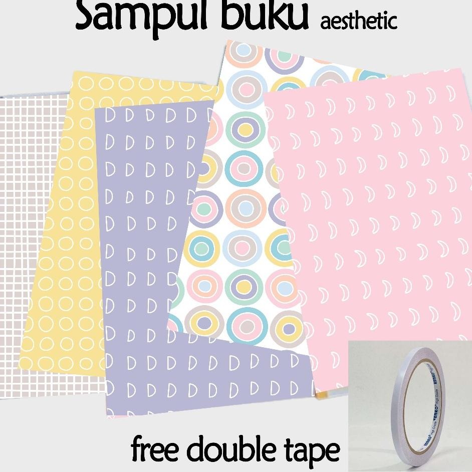 

Isi 5 Lembar Sampul Buku Tulis Sekolah Pastel Aesthetic Sidu Bboss Campus