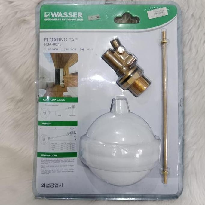 Pelampung Toren Otomatis Wasser 1" Hsa6075 Promo