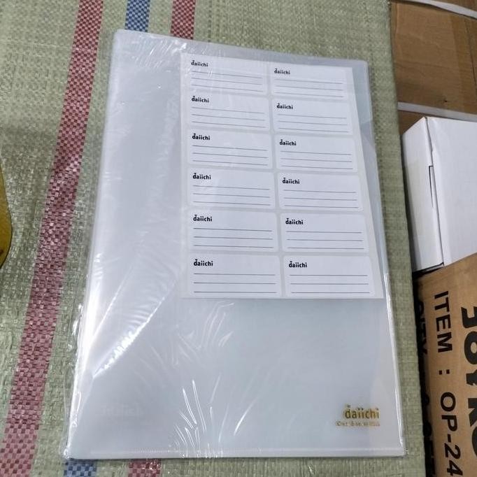 

Original Map L Daichi Folio Clear Sleeves