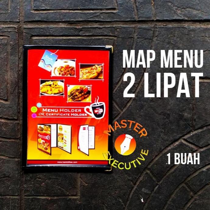 

Original Bambi Map Menu Sertifikat 2 Sisi Folio F4 5825