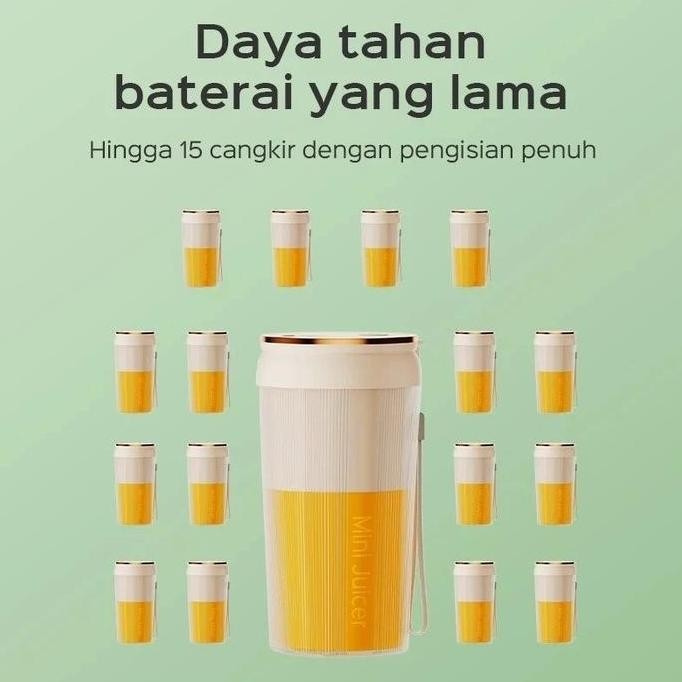 HAN RIVER BLENDER PORTABLE JUICE CUP HRJC03WT