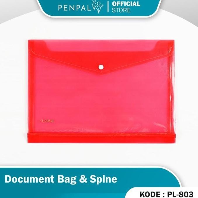 

Original Penpal Document Bag & Spine Map Kancing Jumbo PL-803