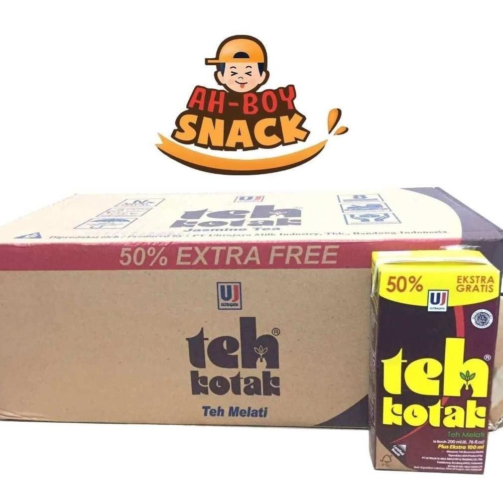 

SALE! TEH KOTAK JASMINE 300ML KARTON ISI 24PCS - TEH MELATI SEGAR SIAP MINUM