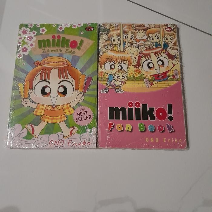 TERLARIS Komik Hai Miiko Zaman Edo dan Fanbook set segel ori