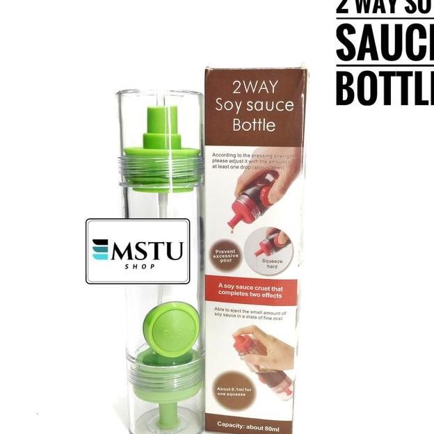 

2 Way Sauce Soy Bottle Tempat Taruh Kecap Asin Dll