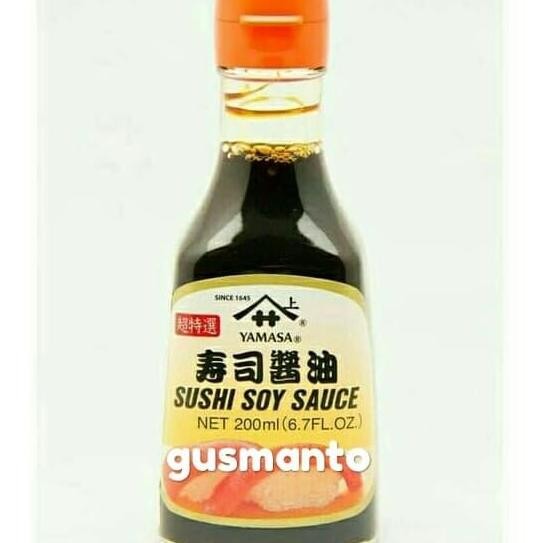 

Yamasa Sushi Soy Sauce Sashimi 200Ml Bumbu Saus Kecap Asin