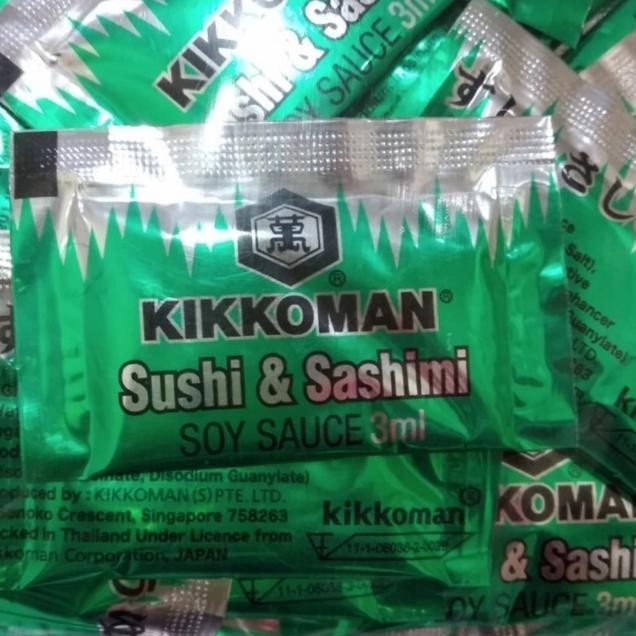 

Kikkoman Sachet Shoyu Soy Sauce 3Ml 100Pcs