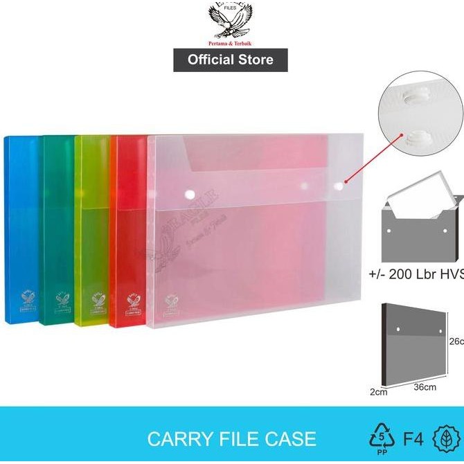 

Original Map Plastik Kancing Eagle Carry Case Tebal 2cm E 309-2 Plus Bubble Wrap