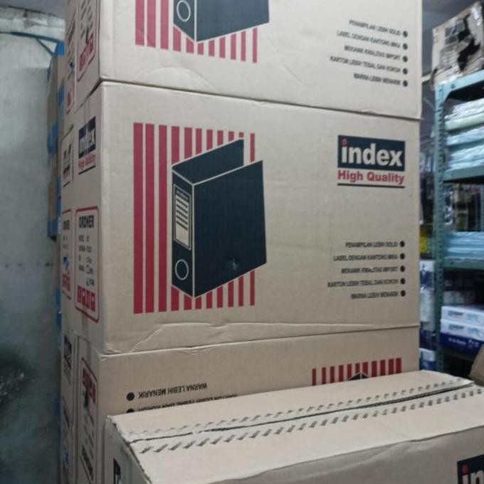 

Odner Index F4 Small 5Cm 1Dus Isi 12Bh Htm & Biru