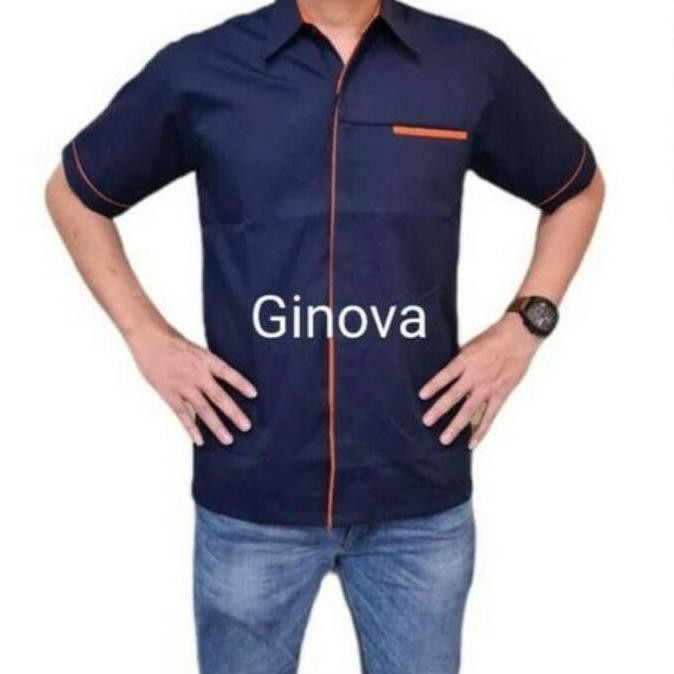 Kemeja Seragam Bengkel/Baju Seragam Pabrik/Baju Promosi