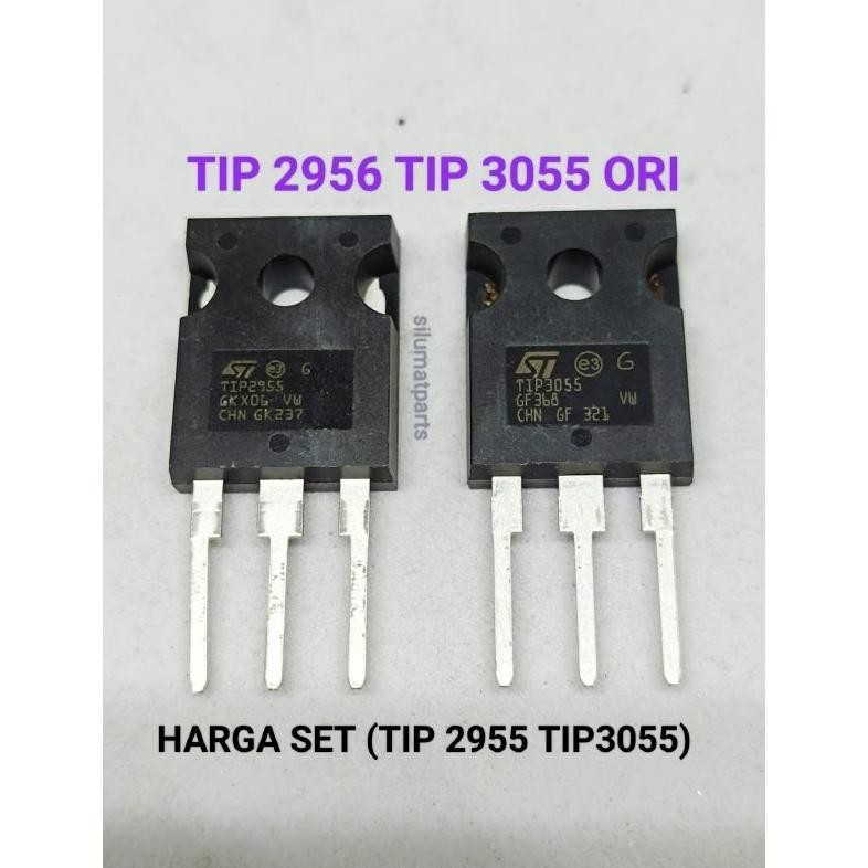 _K3C_ Tr Tip2955 Tip3055 Original Tip 3055 Tip 2955 / Tip2955 Tip 3055 St (Ori) / Transistor 2955 30