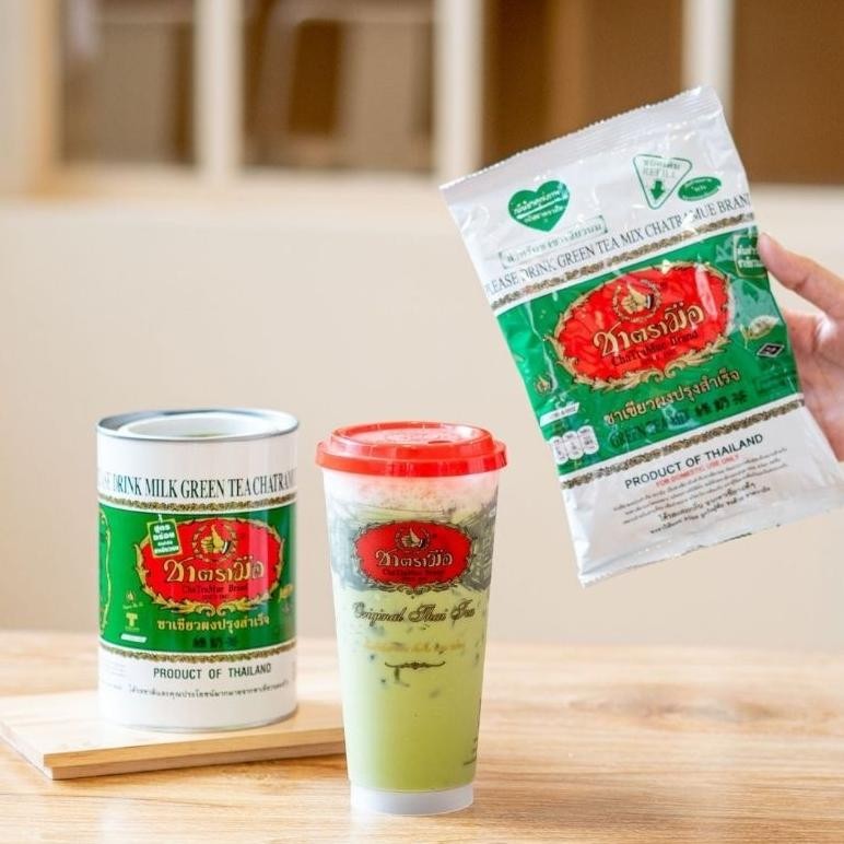 

SALE! THAI GREEN TEA CHATRAMUE 200G - TEH HIJAU THAILAND ASLI IMPORT