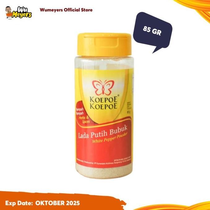 

Lada Putih Lada Bubuk Koepoe Koepoe 85 gram